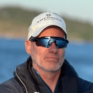 Tom Remman ved roret